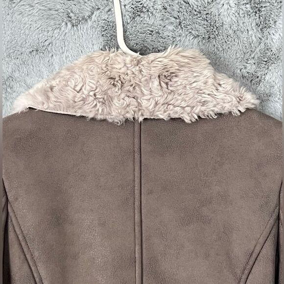 EUC Goosecraft Gallery Women's Gray Faux Fur Collar Jacket Size Small Gallery048 - Picture 10 of 13